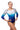 Jaylah Blue Long Sleeve Deluxe Gymnastics Leotard