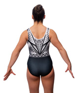 Isla Monotone Sleeveless Girls Gymnastics Leotard