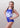 Celeste Navy Blue Sleeveless Tank Girls and Adult Gymnastics Leotard