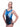 Pandora Ice Blue Sleeveless Gymnastics Leotard