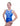 Isla Blue Sleeveless Girls Gymnastics Leotard