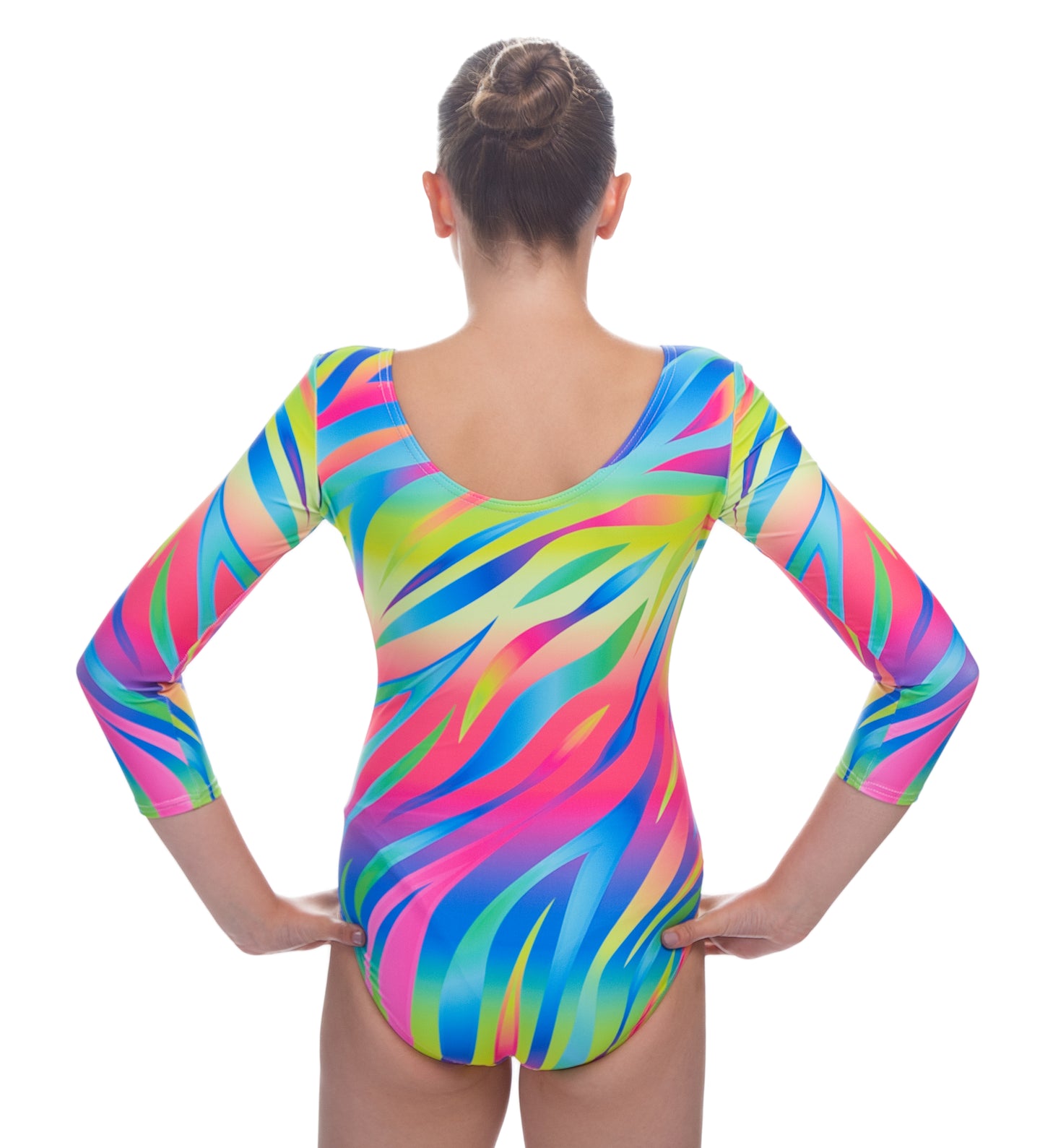 Luz Long Sleeve Deluxe Gymnastics Leotard