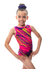 Acrux Sleeveless Recreational Tank Girls Gymnastics Leotard