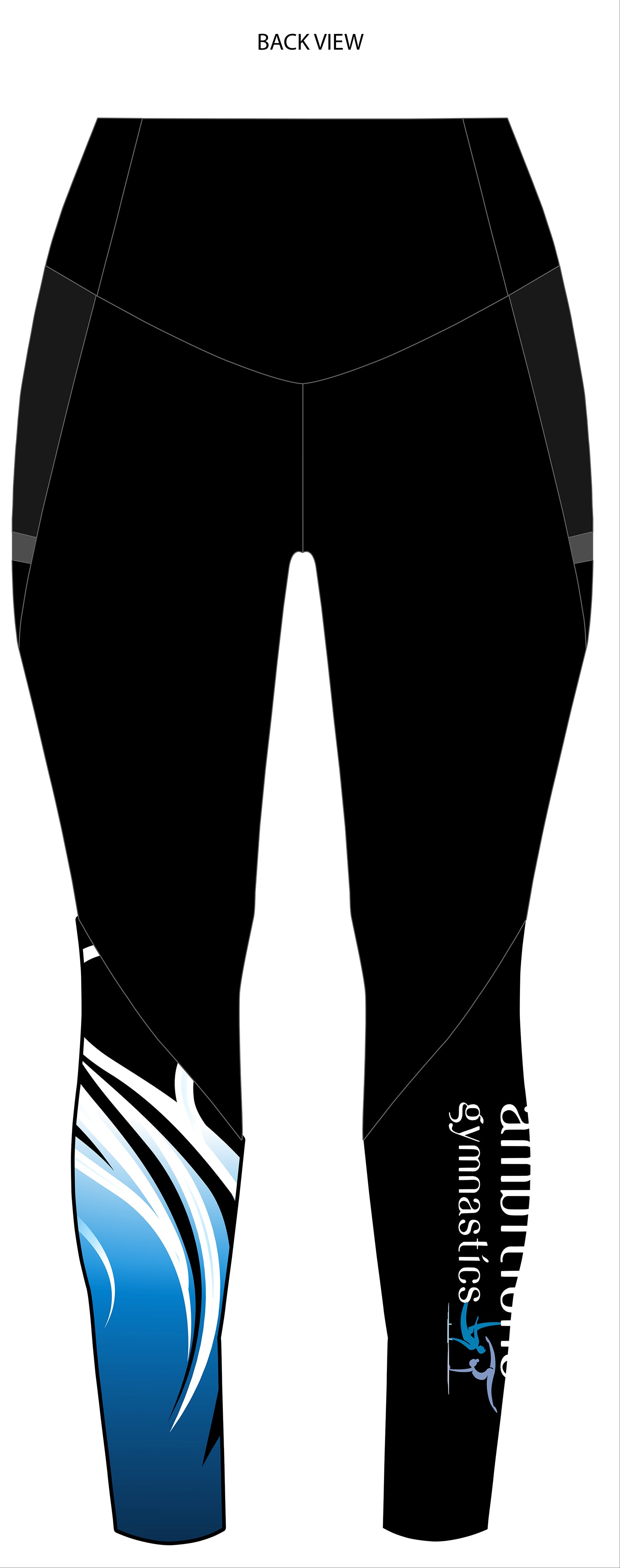 Ambitions Gymnastics Club Uniform Gym Leggings - Adult Version