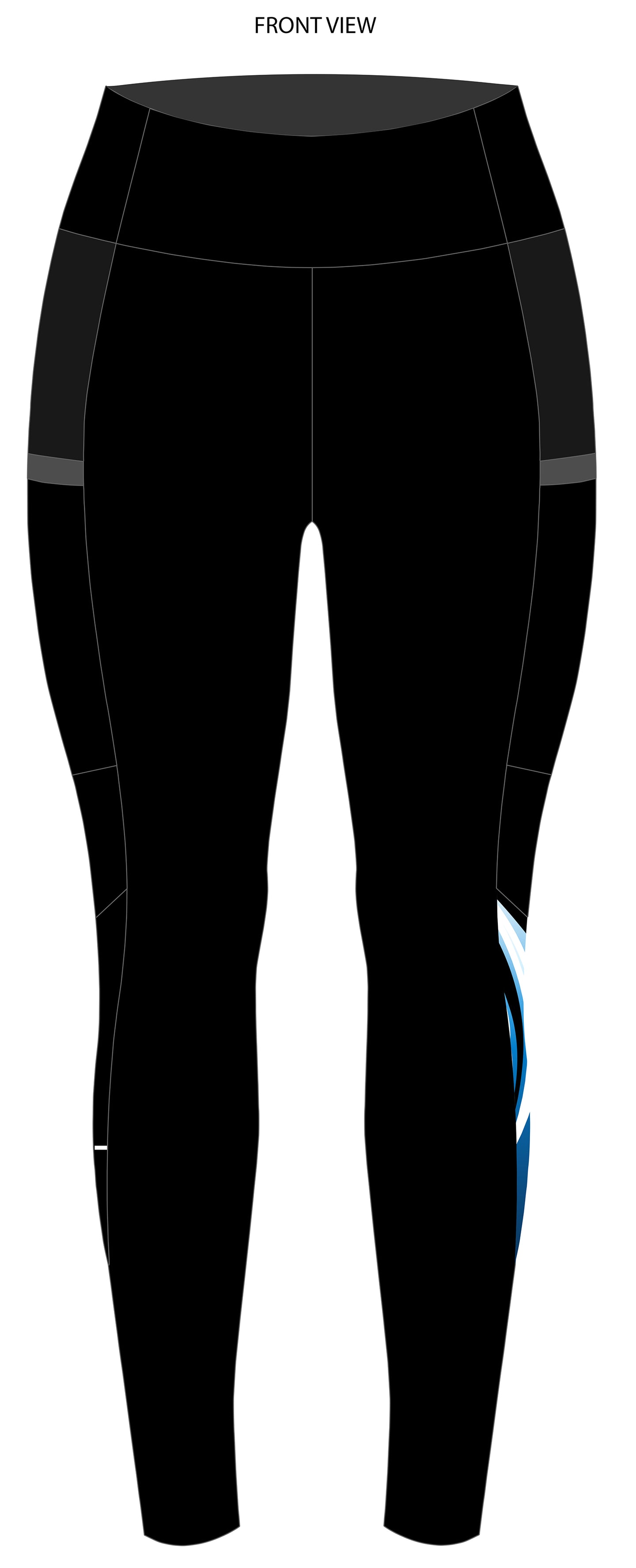 Ambitions Gymnastics Club Uniform Gym Leggings - Adult Version