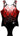 Bebington Gymnastics Club Squad Uniform Andromeda Red Sleeveless Gymnastics Leotard