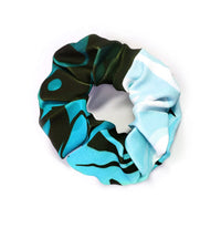 Andromeda Turquoise Hair Scrunchie