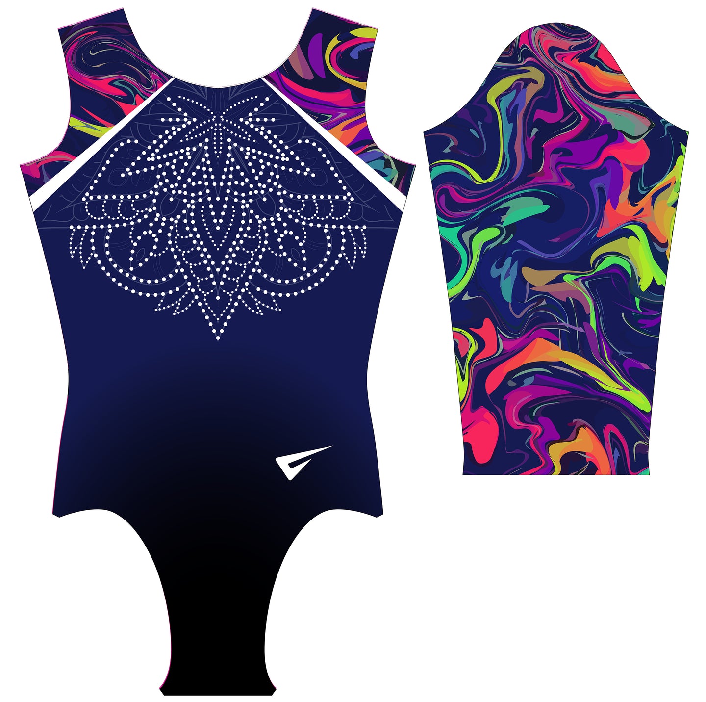 Ariana Long Sleeve Gymnastics Leotard for Girls