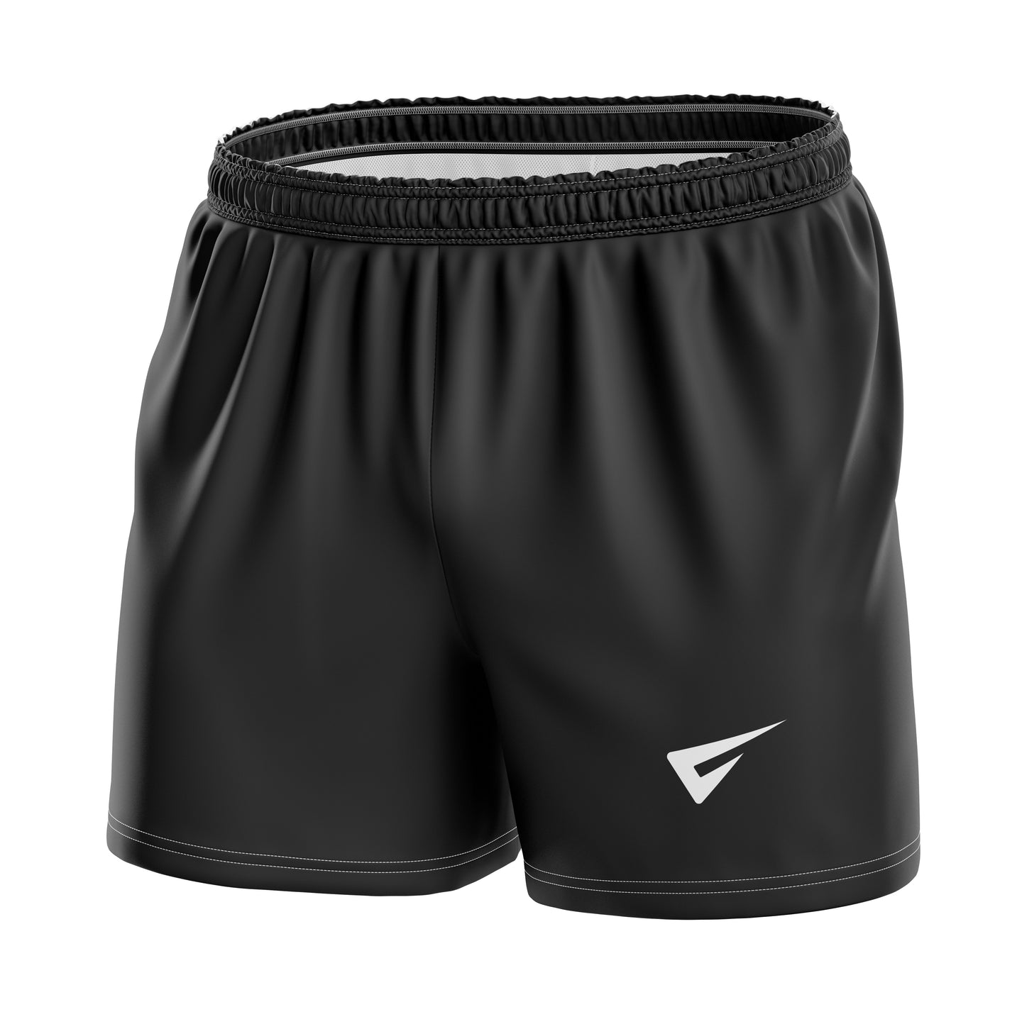 Boys and Mens Gymnastics Shorts in Black