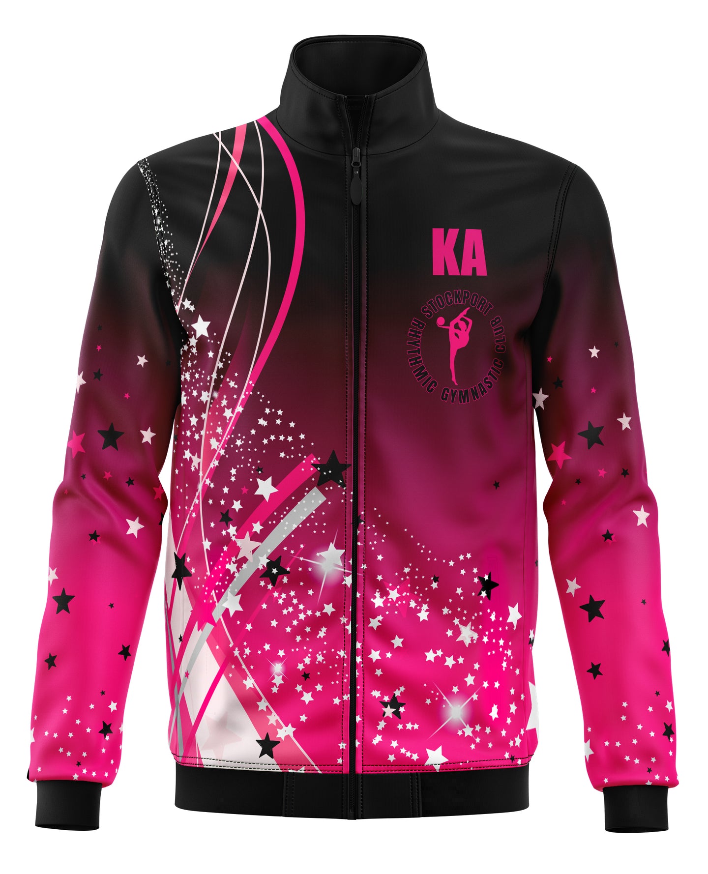 Stockport Rhythmic Gymnastic Club Tracksuit Warm Up Jacket