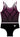 Wilmslow High School Medea Burgandy Sleeveless Club Uniform Leotard for Boys and Men