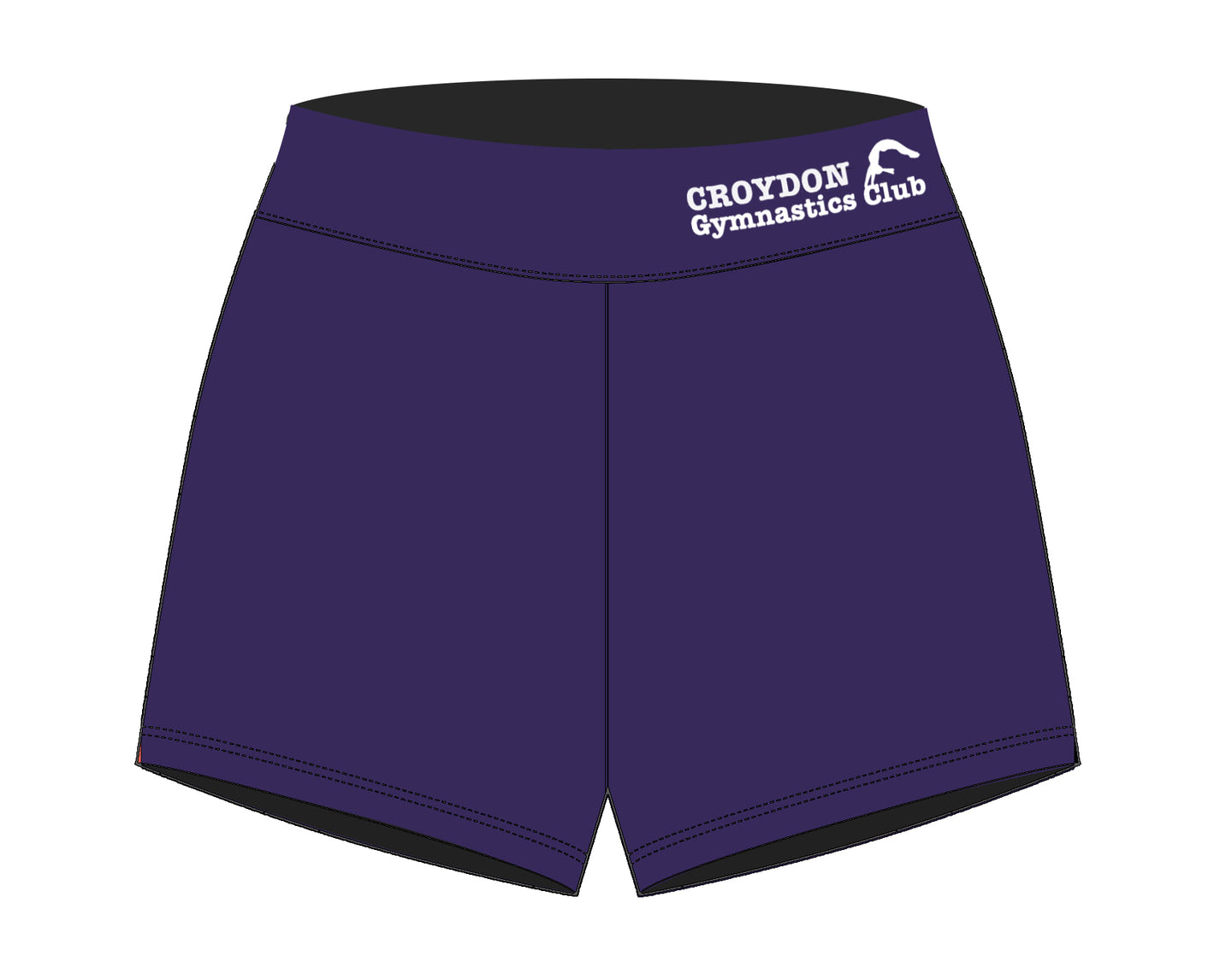 Croydon Gymnastics Club Uniform Girls Gym Shorts