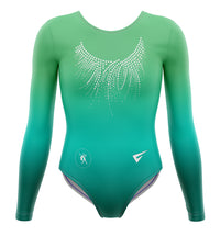 Emerald School of Dance Long Sleeve Girls Gymnastics Leotard