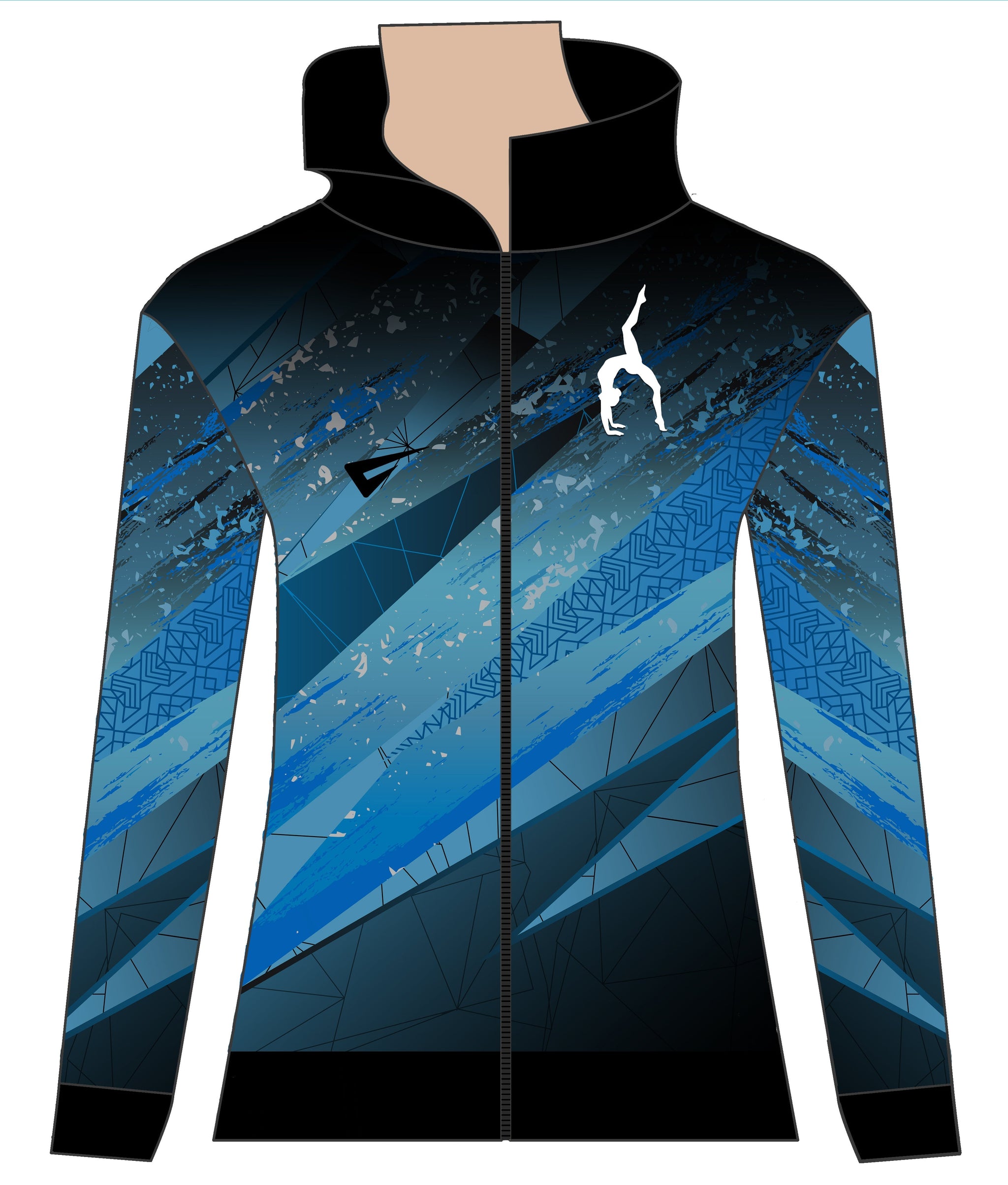 Galaxy Dance and Gymnastics Tracksuit Warm Up Jacket