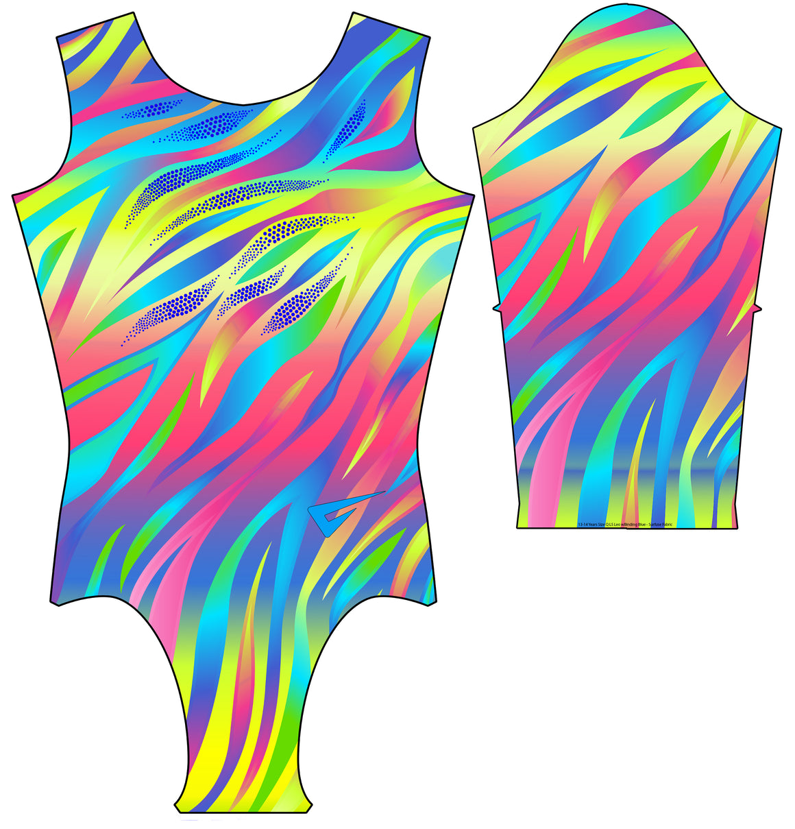 Luz Long Sleeve Deluxe Gymnastics Leotard Velocity Pro Sport