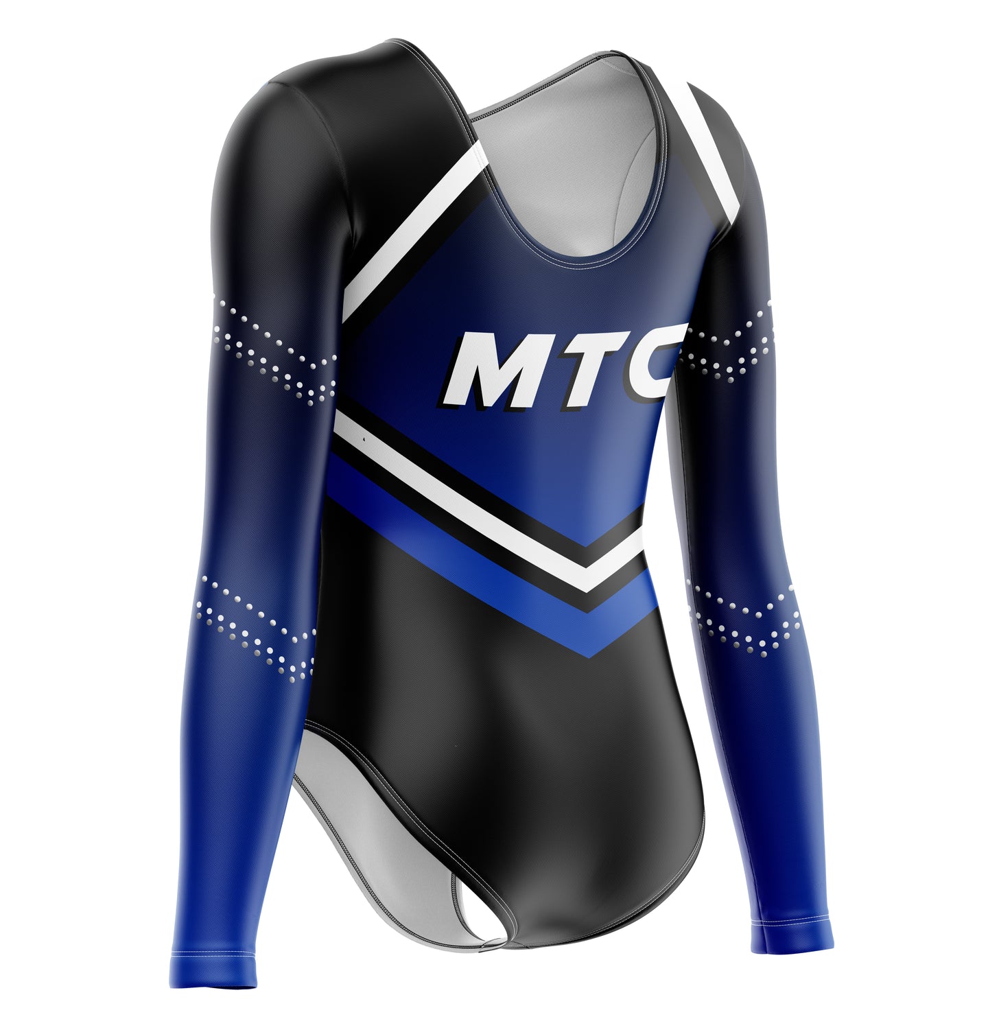 Macclesfield Trampolining Club Competition Long Sleeve Girls Gymnastics Leotard