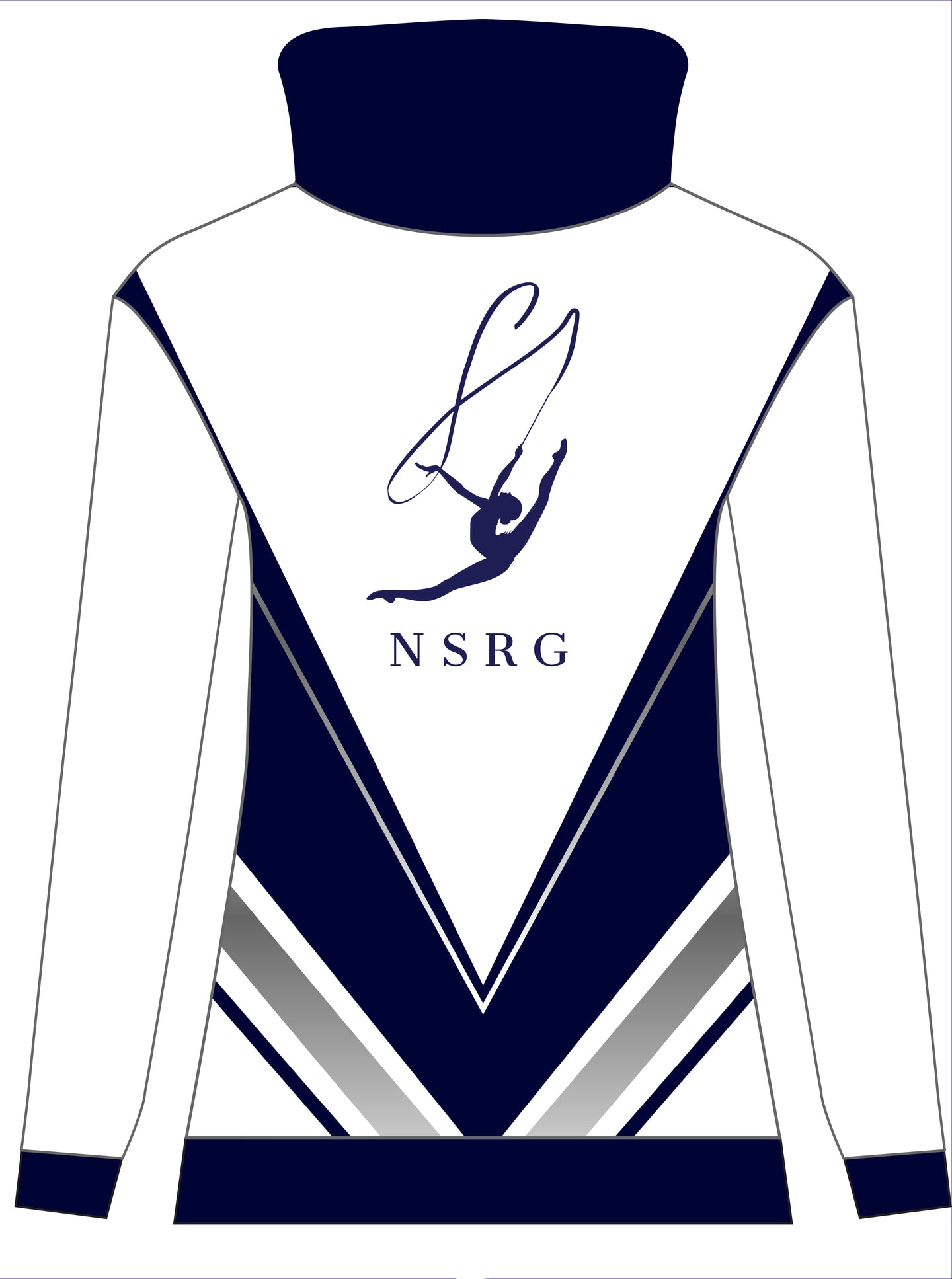 Northampton School of Rhythmic Gymnastics Club Uniform Tracksuit Warm Up Jacket