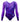 Nova Purple Long Sleeve Deluxe Gymnastics Leotard