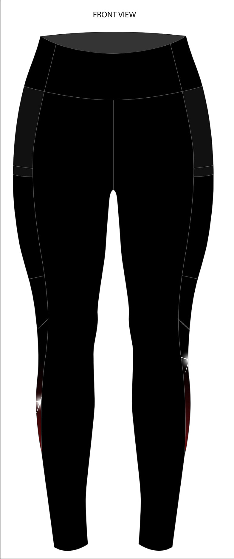 Phoenix Dance and Drama Uniform Gym Leggings - Adult Version