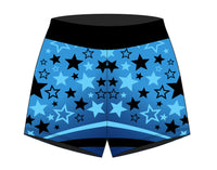 Stars Dance Academy Uniform Recreational Girls Club Gym Shorts