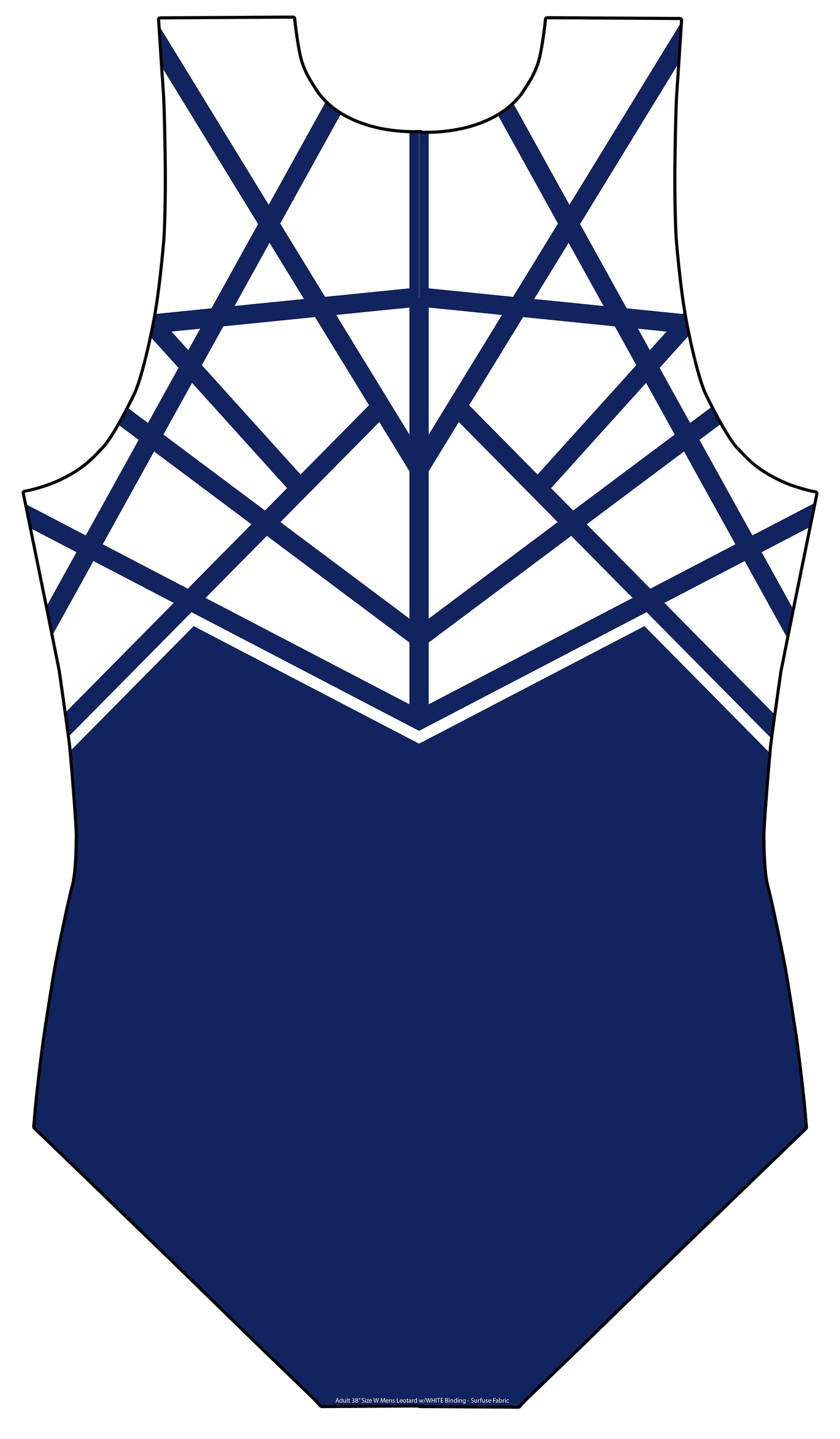 Springers Sleeveless Uniform Gymnastics Leotard for Boys and Men