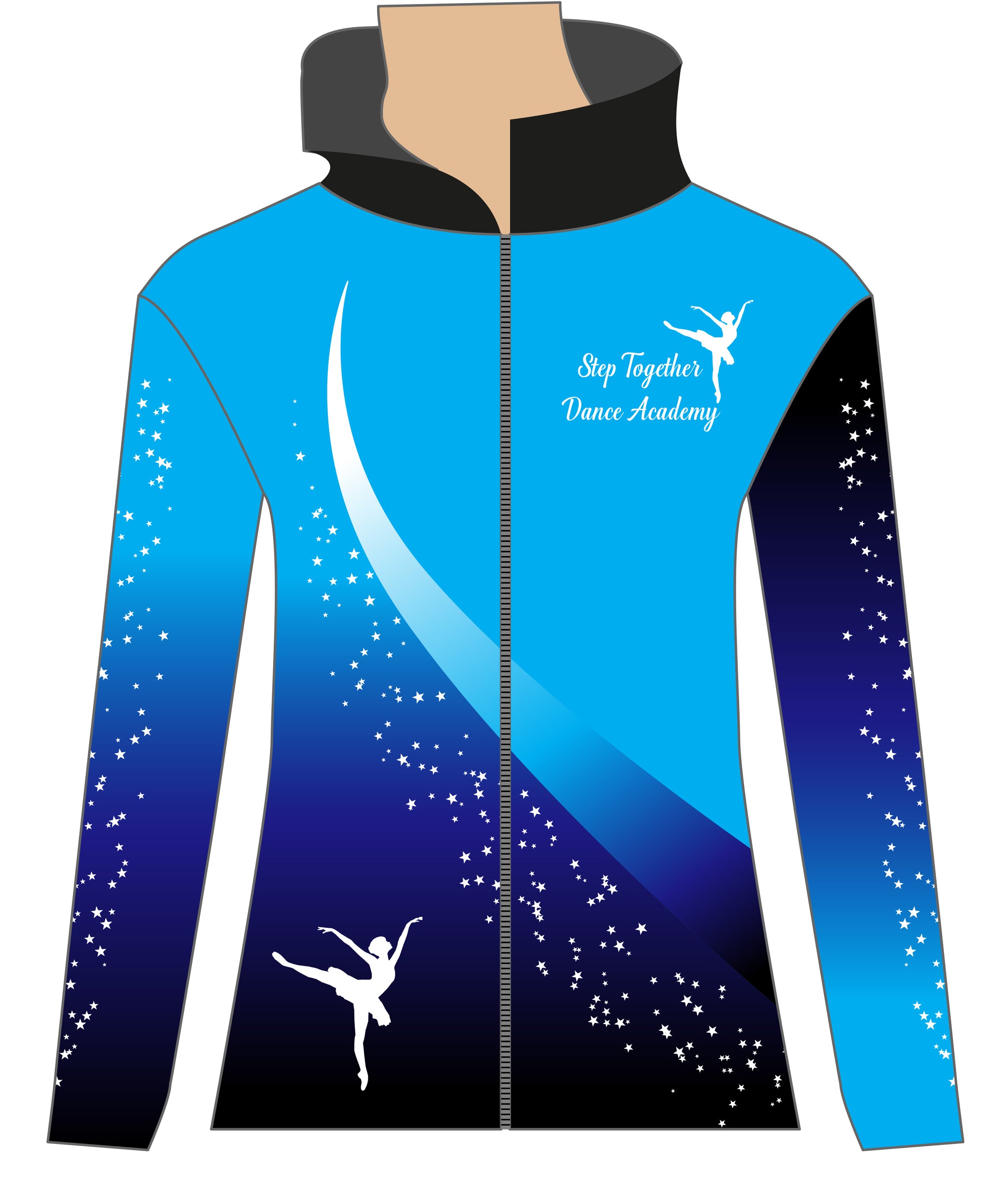 Step Together Dance Academy Uniform Tracksuit Warm Up Jacket