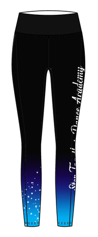 Step Together Dance Academy Uniform Gym Leggings