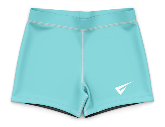 Turquoise Essentials Training Girls Gym Shorts