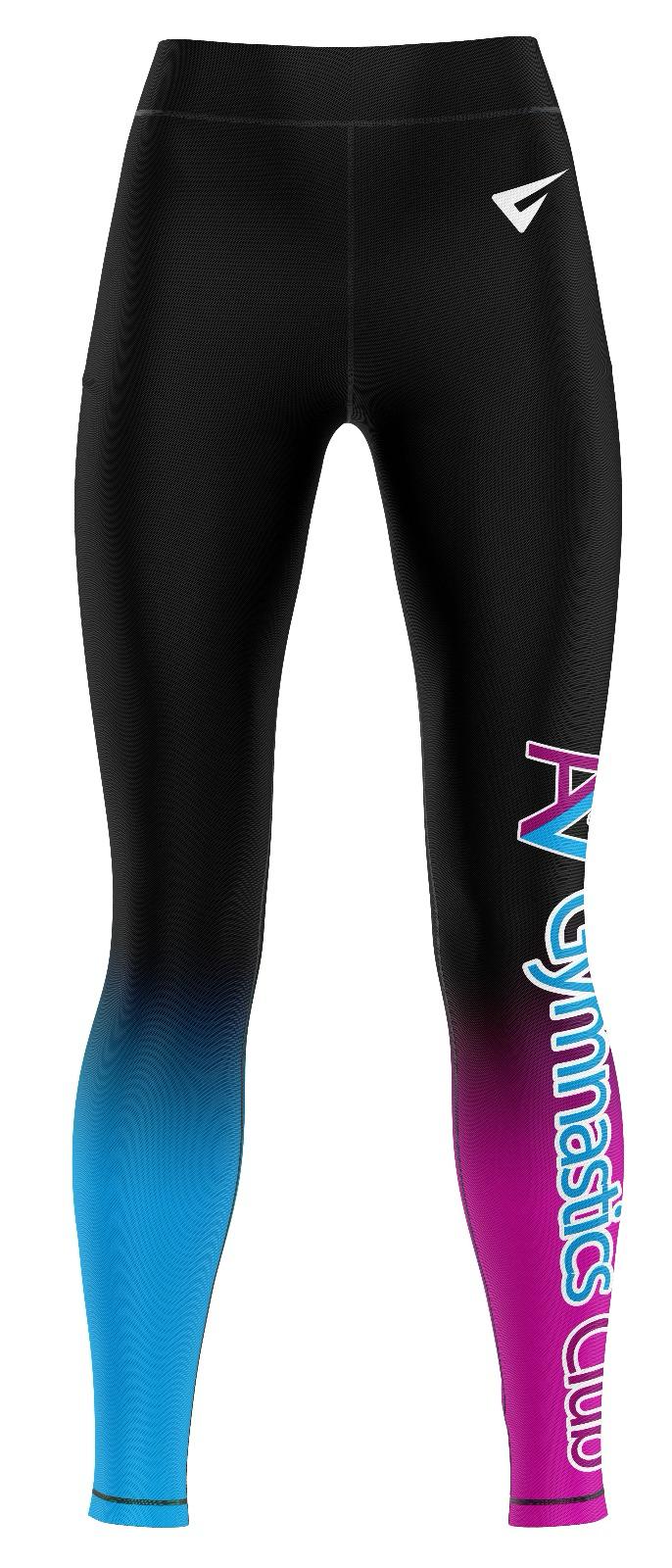 AV Gymnastics Uniform Gym Leggings