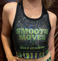 Smooth Moves Dance Academy Club Competition Activewear Crop Top