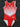 City of Sheffield Gymnastics Club Red to White Uniform Sleeveless Leotard