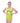 Personalised Chartreuse Yellow Mystique Sleeveless Gymnastics Leotard