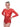 Volcano Red Mystique Long Sleeved Gymnastics Leotard