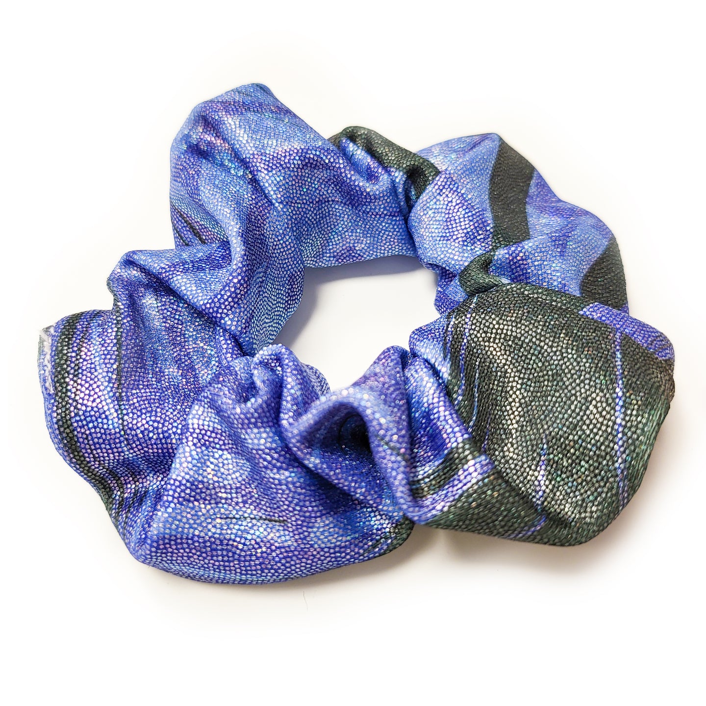 Accelerate Blue Hair Scrunchie