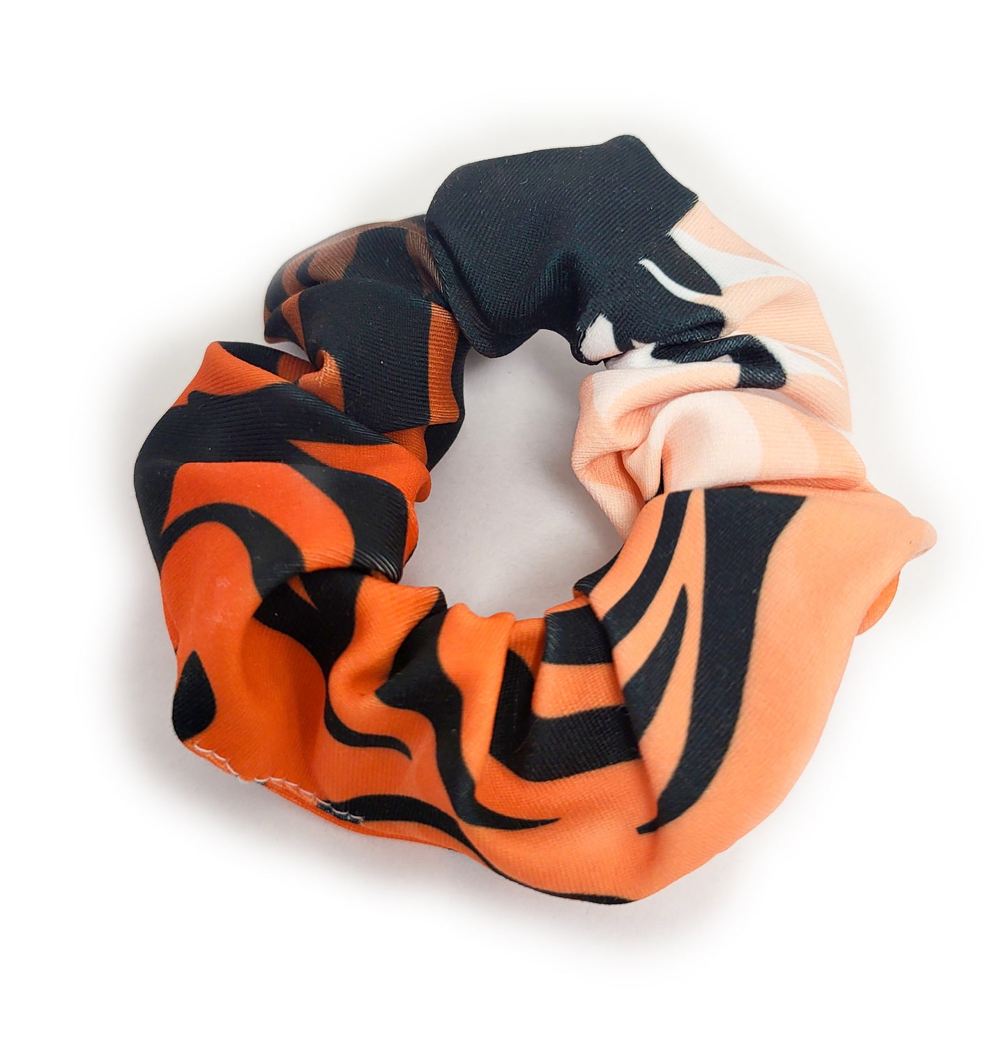 Andromeda Orange Hair Scrunchie