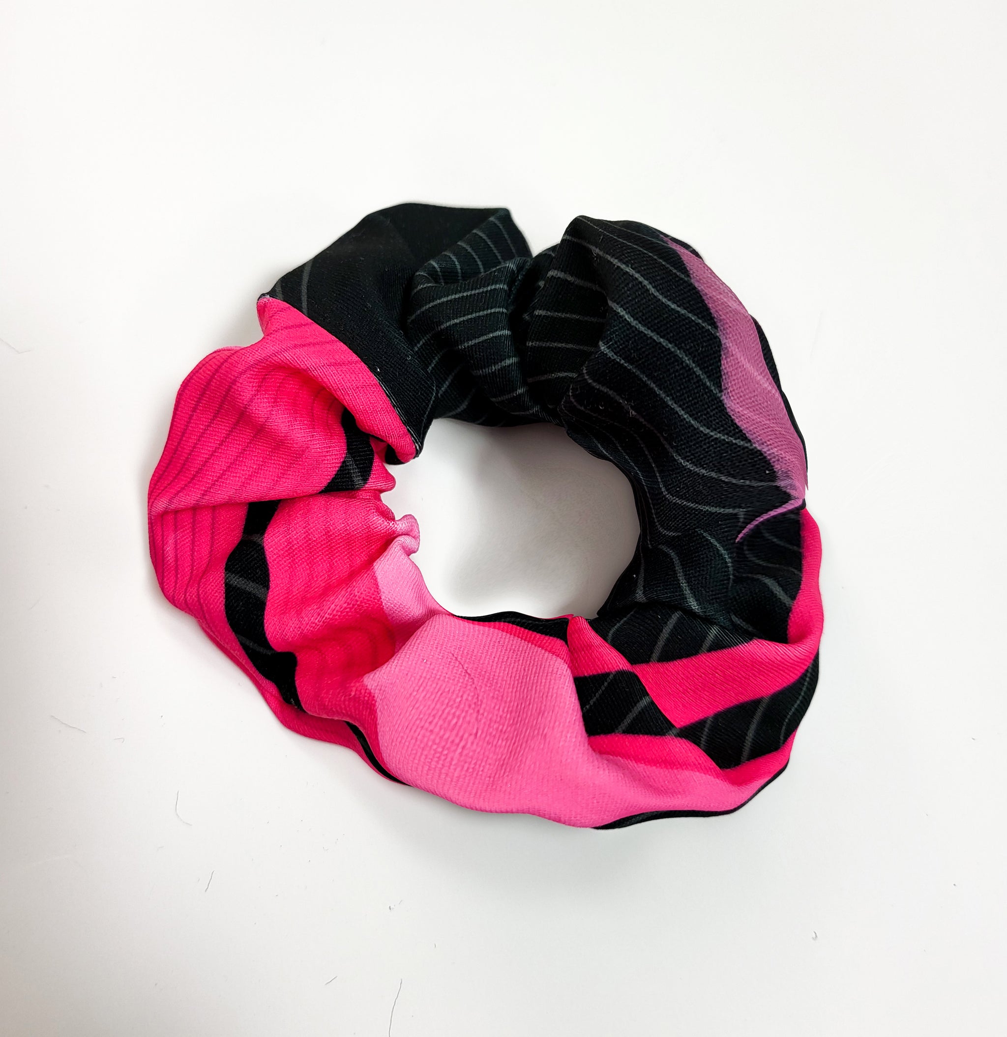 Anthena Pink Hair Scrunchie