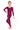 Burgandy Dance Long Sleeved Unitard Catsuit