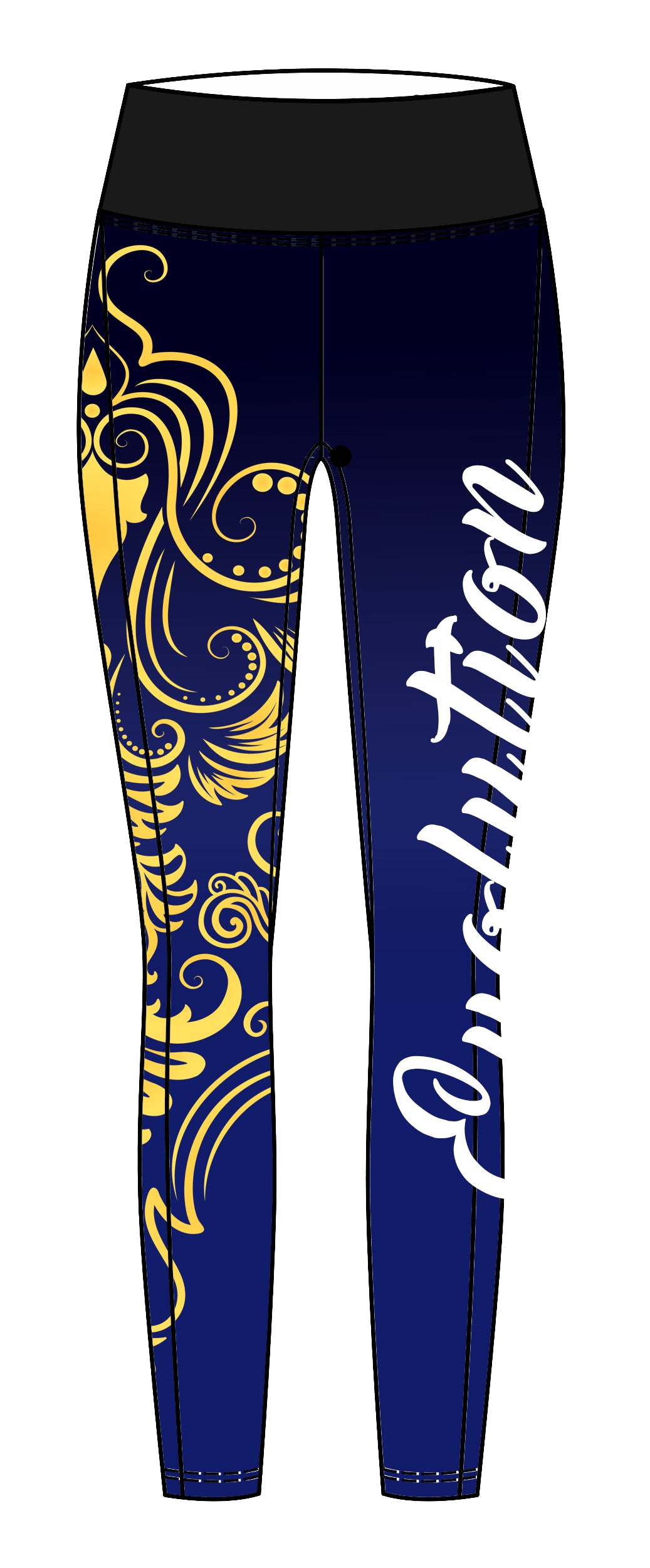 Evolution Skating Club Uniform Gym Leggings