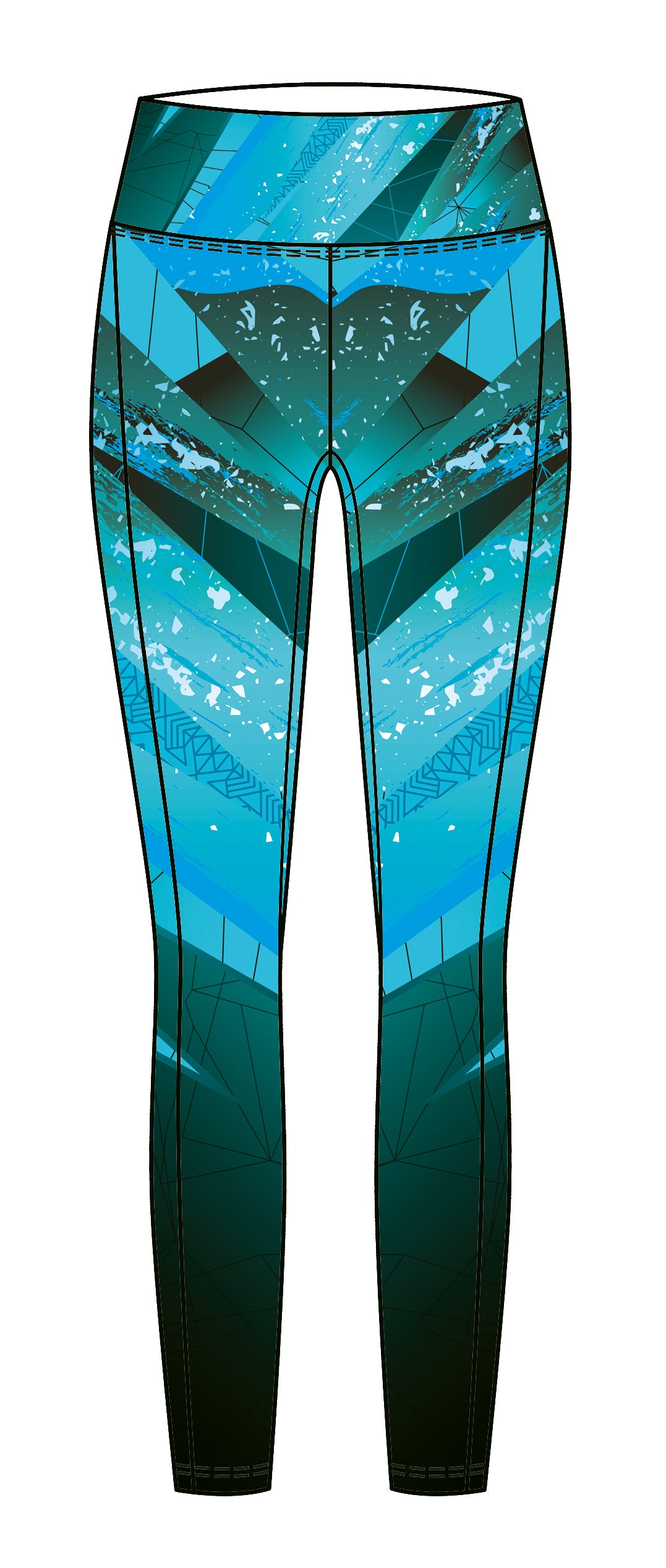 Kiki Blue Girls Gym Activewear Leggings