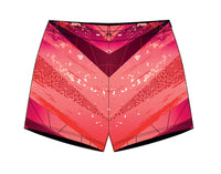 Kiki Red Girls Gymnastics Gym Shorts