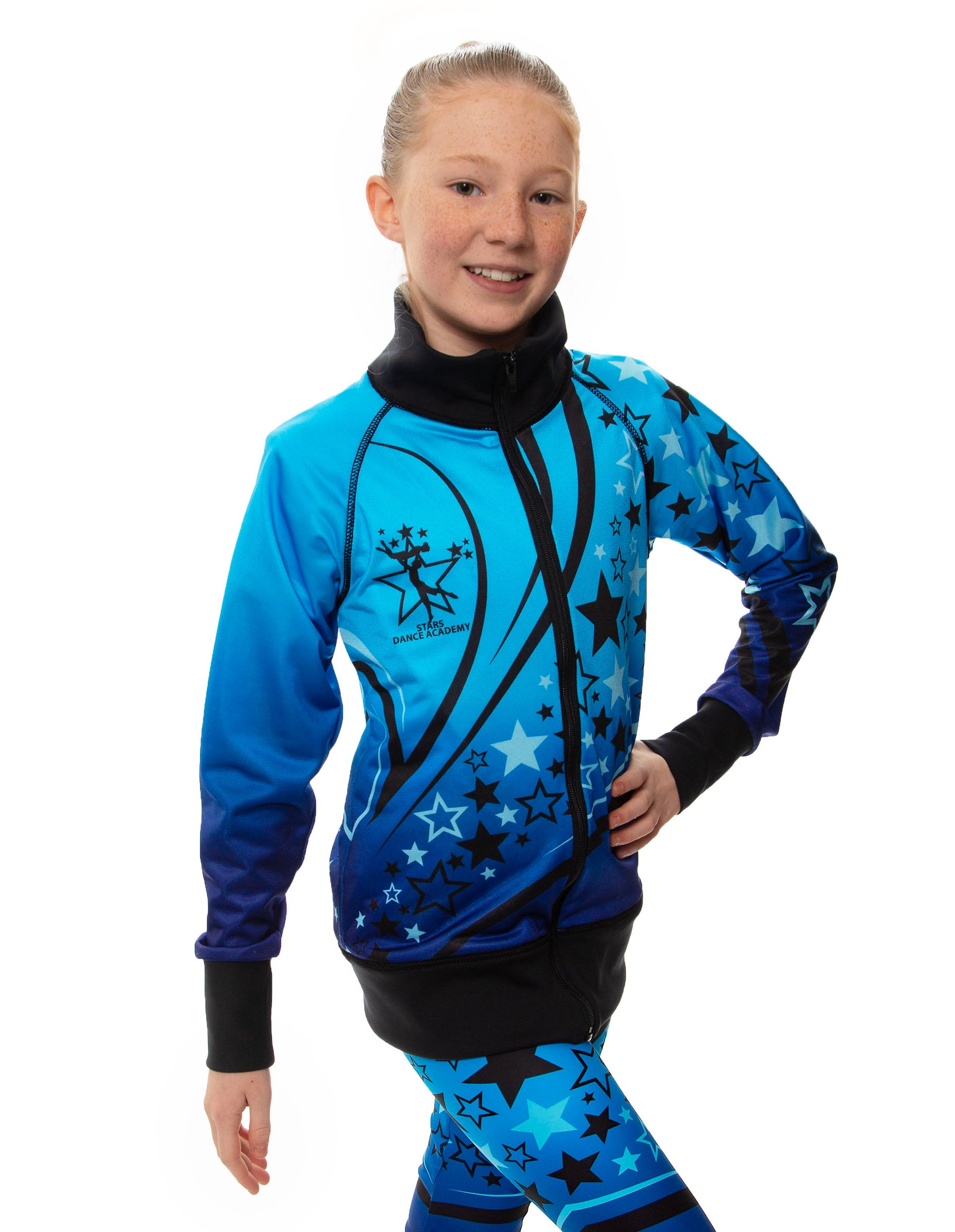 Stars Dance Academy Club Uniform Tracksuit Warm Up Jacket