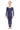 Navy Blue Dance Long Sleeved Unitard Catsuit