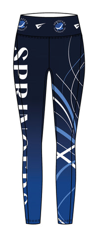 Springers Trampolining Club Uniform Gym Leggings