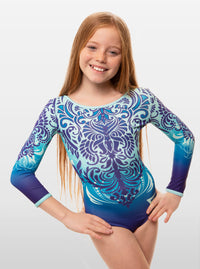 Thebe Long Sleeve Deluxe Gymnastics Leotard