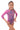 Zig Zag Pink Long Sleeved Gymnastics Leotard